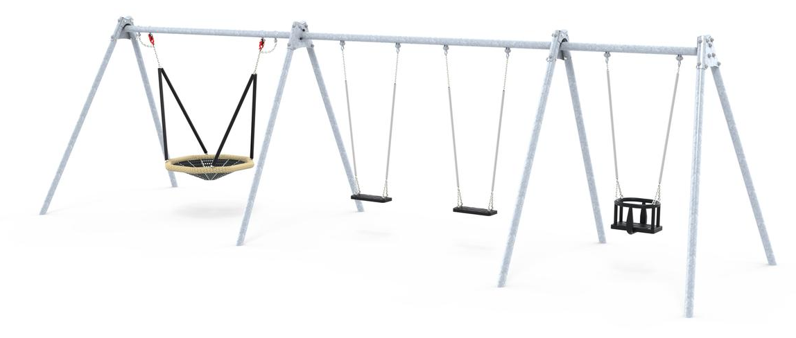 3-Bay Swings Thumbnail 2