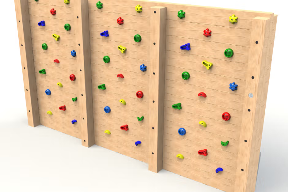 Trim Trail climbing wall