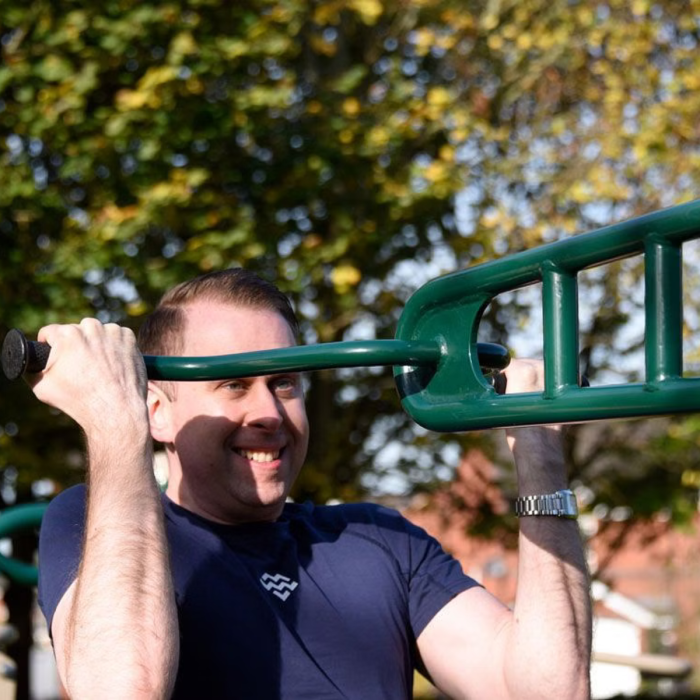 Outdoor Double Pull Up Bar Thumbnail 3