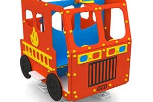 Fire Engine on Springs