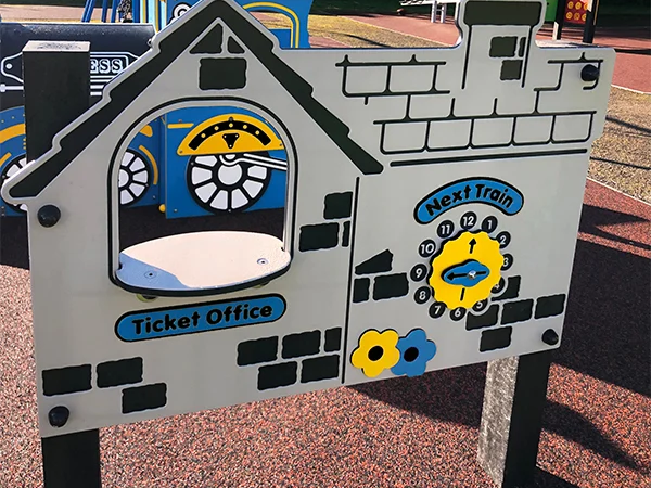 Train Ticket Office Play Panel Thumbnail 4