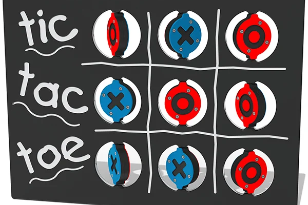 Tic Tac Toe Play Panel