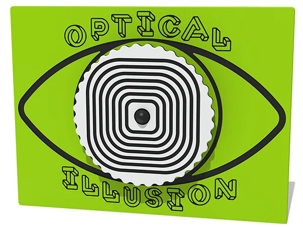 Pulsing Square Optical Illusion Play Panel Thumbnail 1