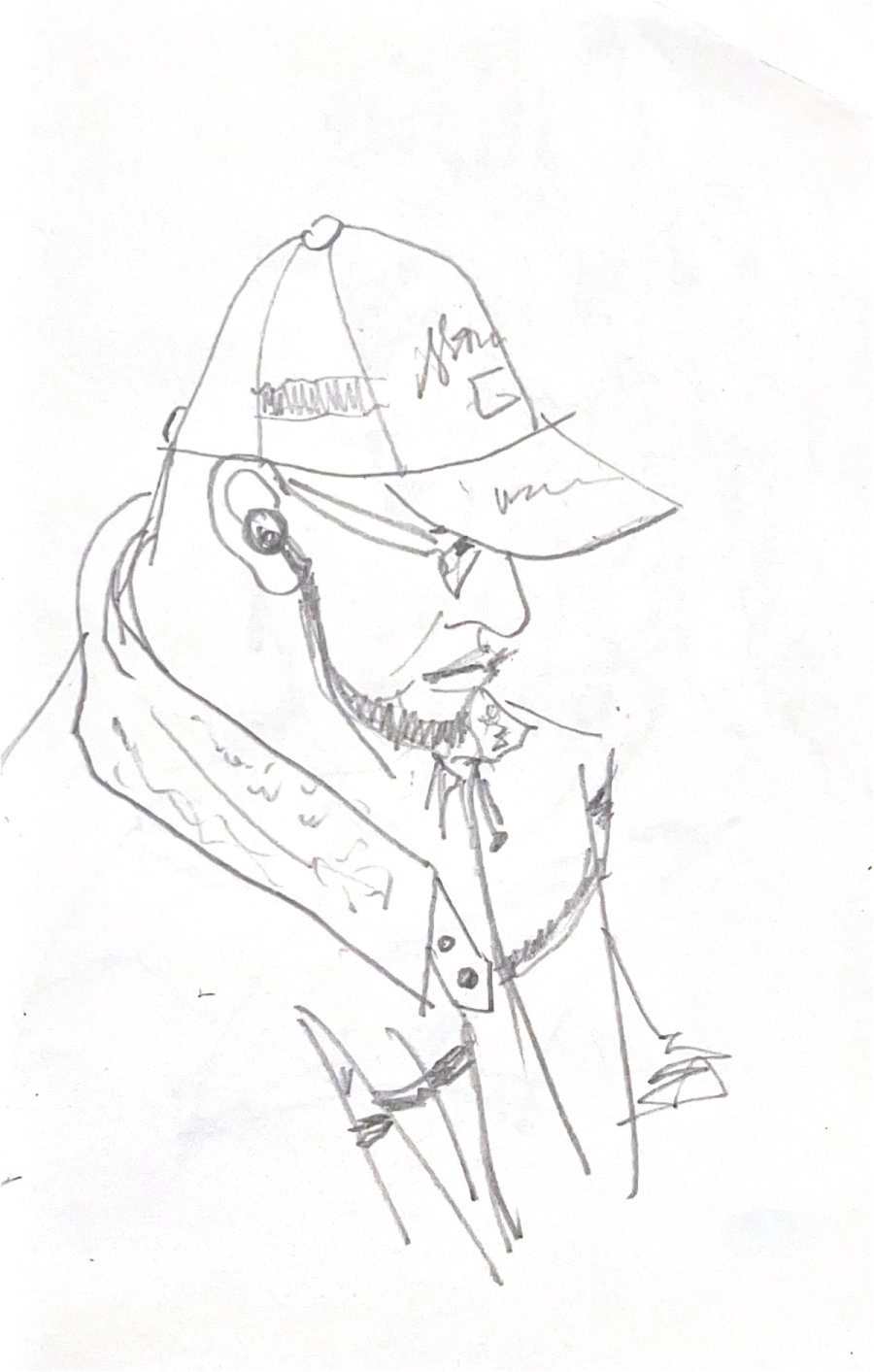 Paris Metro Sketch 1