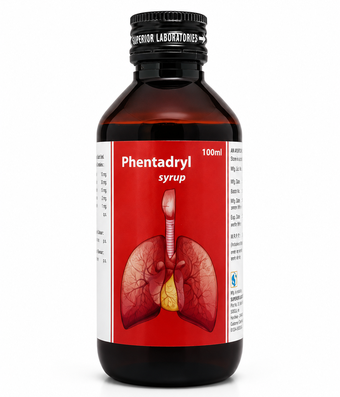 Phentadryl syrup