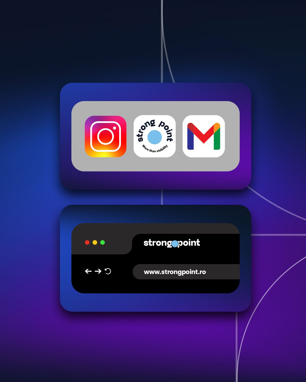 logos - StrongPoint Identity | EpicneZZ Design