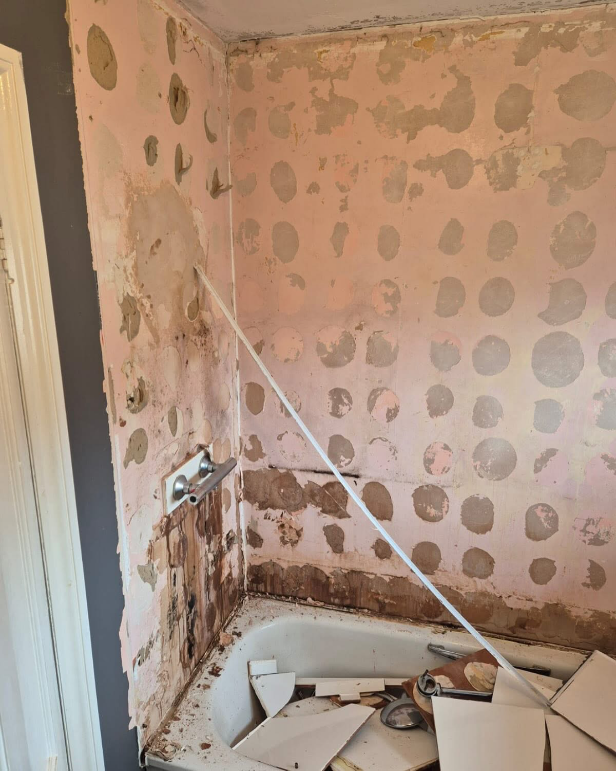 Before: Before and after of completed work