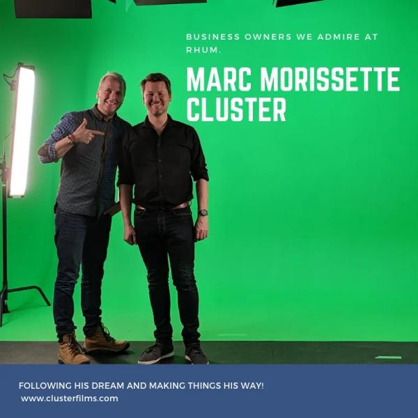 A business owner we admire : Marc Morissette, Cluster