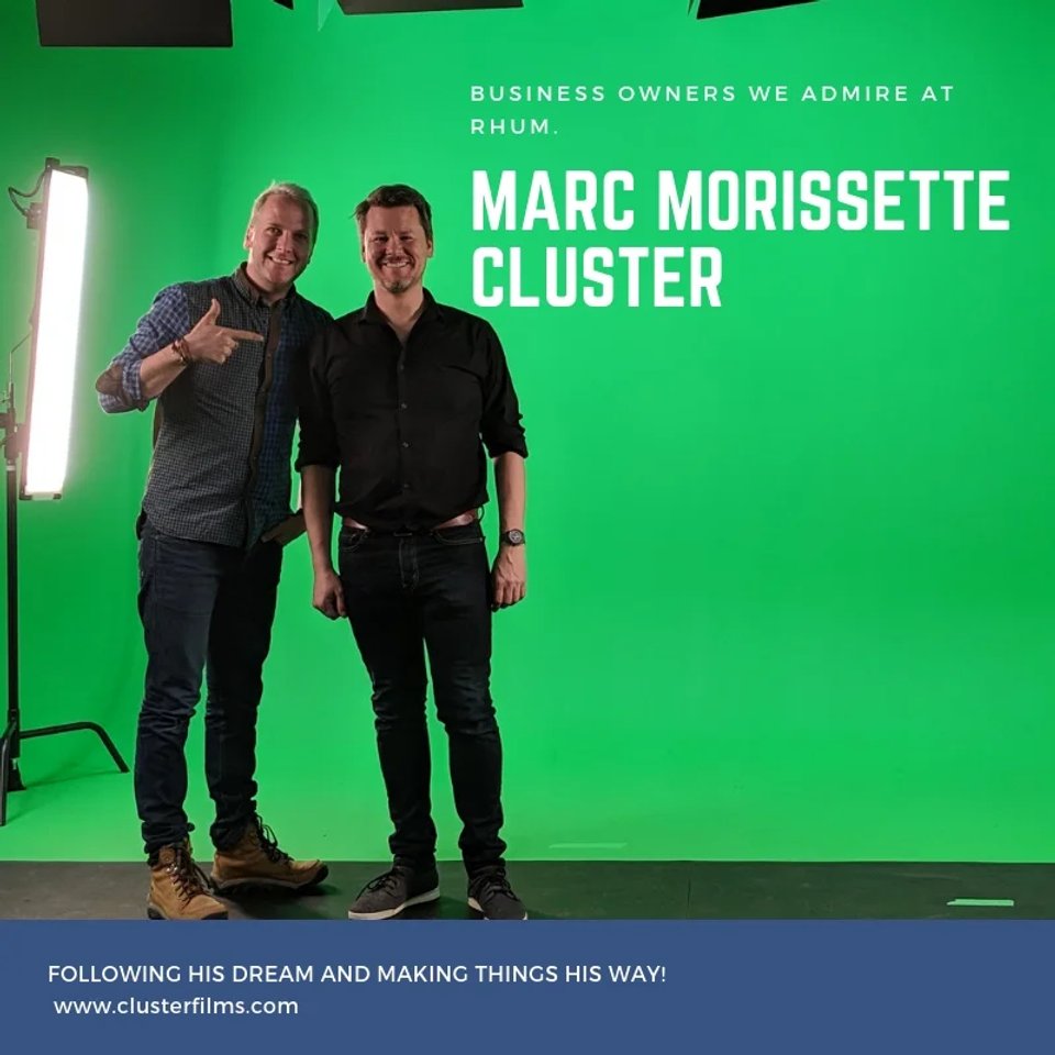 A business owner we admire : Marc Morissette, Cluster