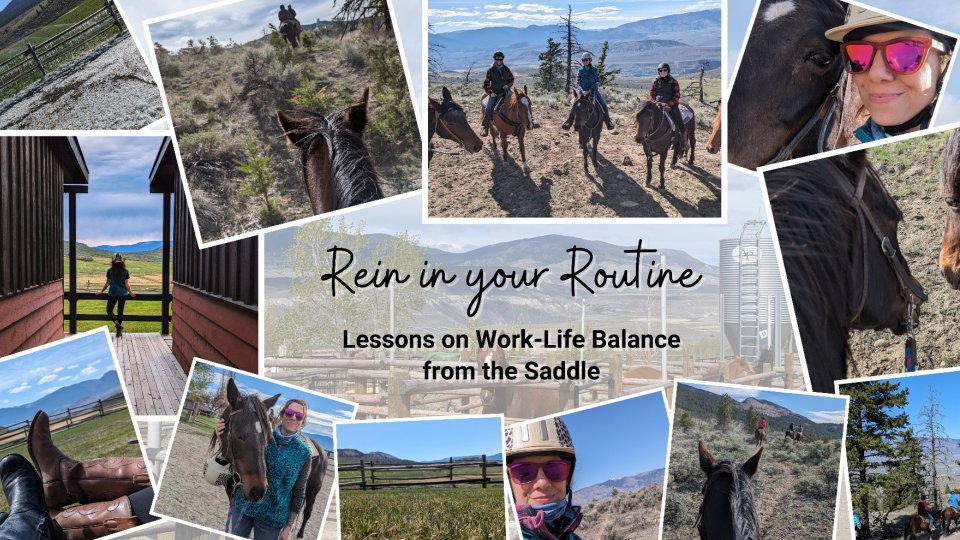 Rein in your Routine: Lessons on Work-Life Balance from the Saddle