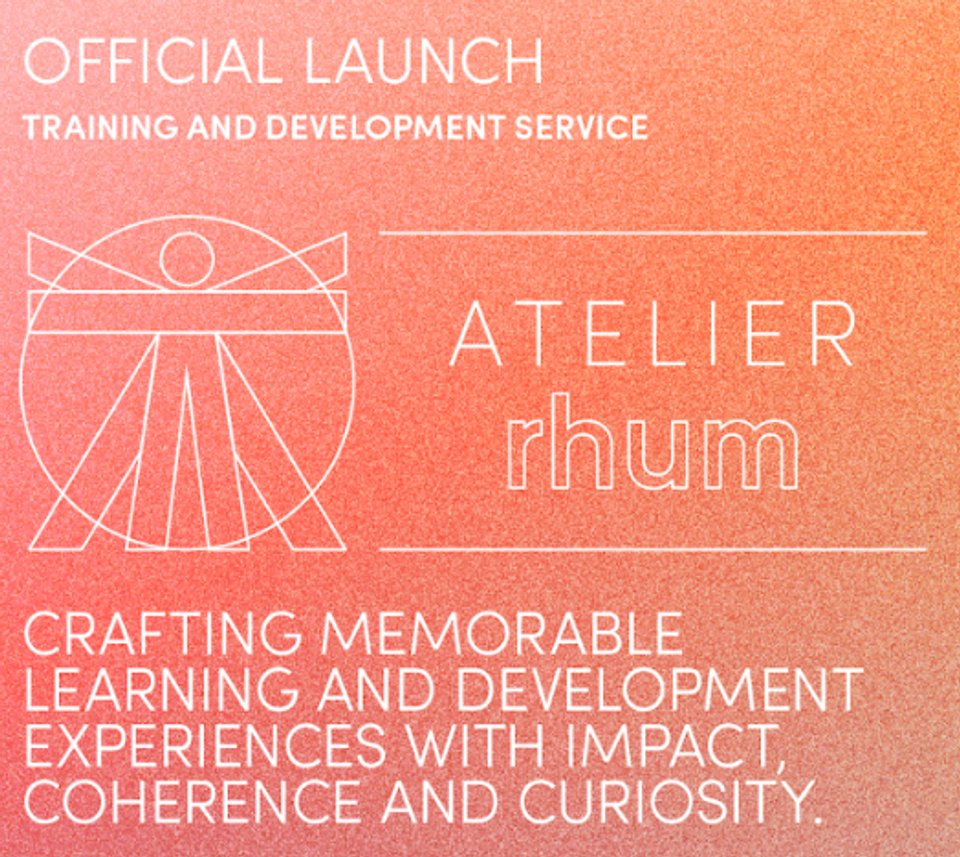 rhum is proud to launch its new line: atelier rhum.