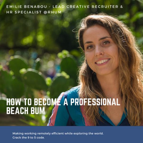 How to become a professional beach bum