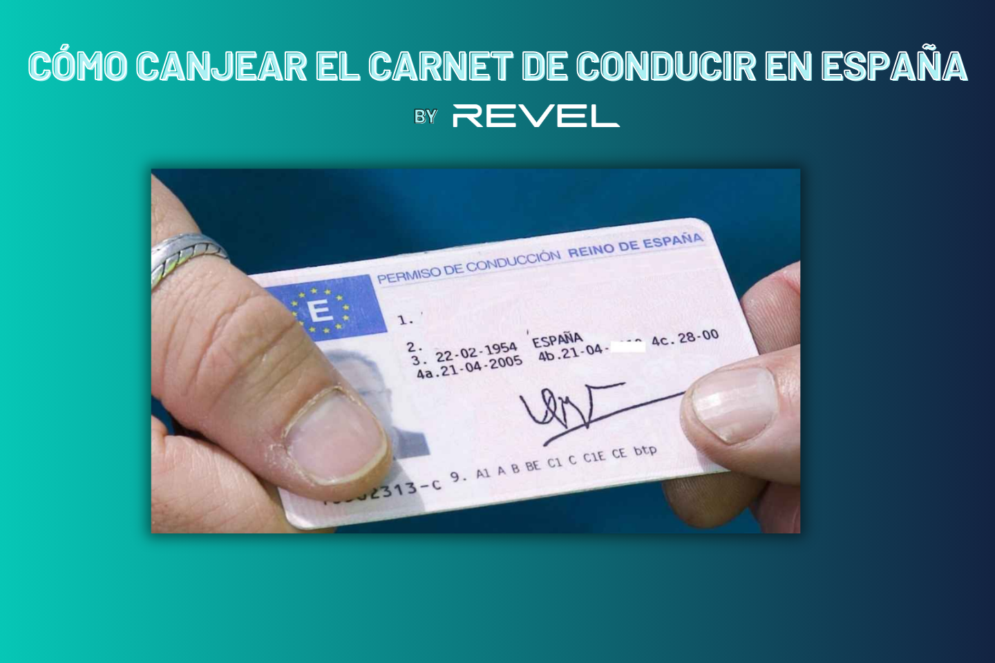 Cómo canjear el carnet de conducir en España canjear el carnet de conducir en España