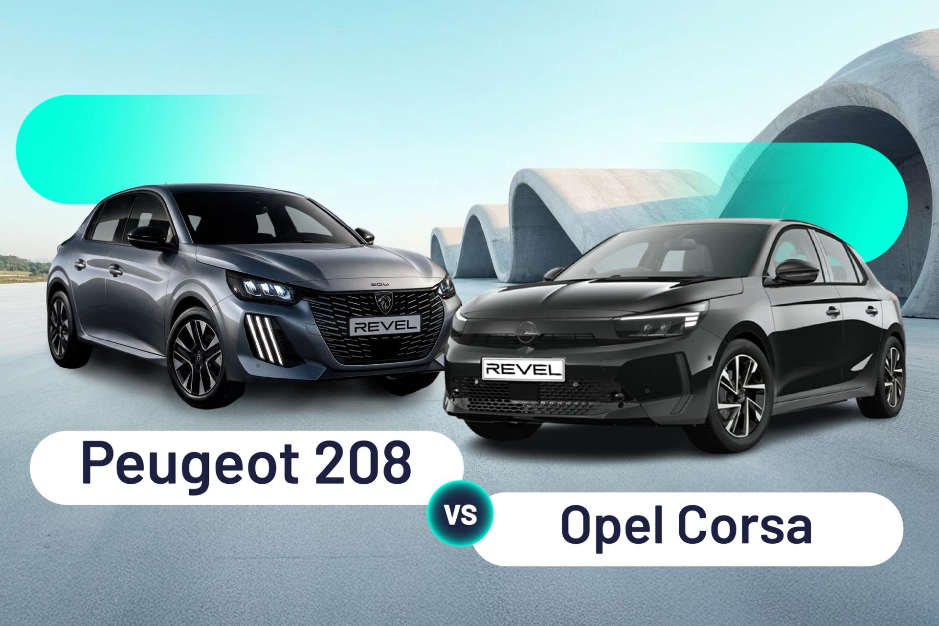 Opel Corsa vs Peugeot 208