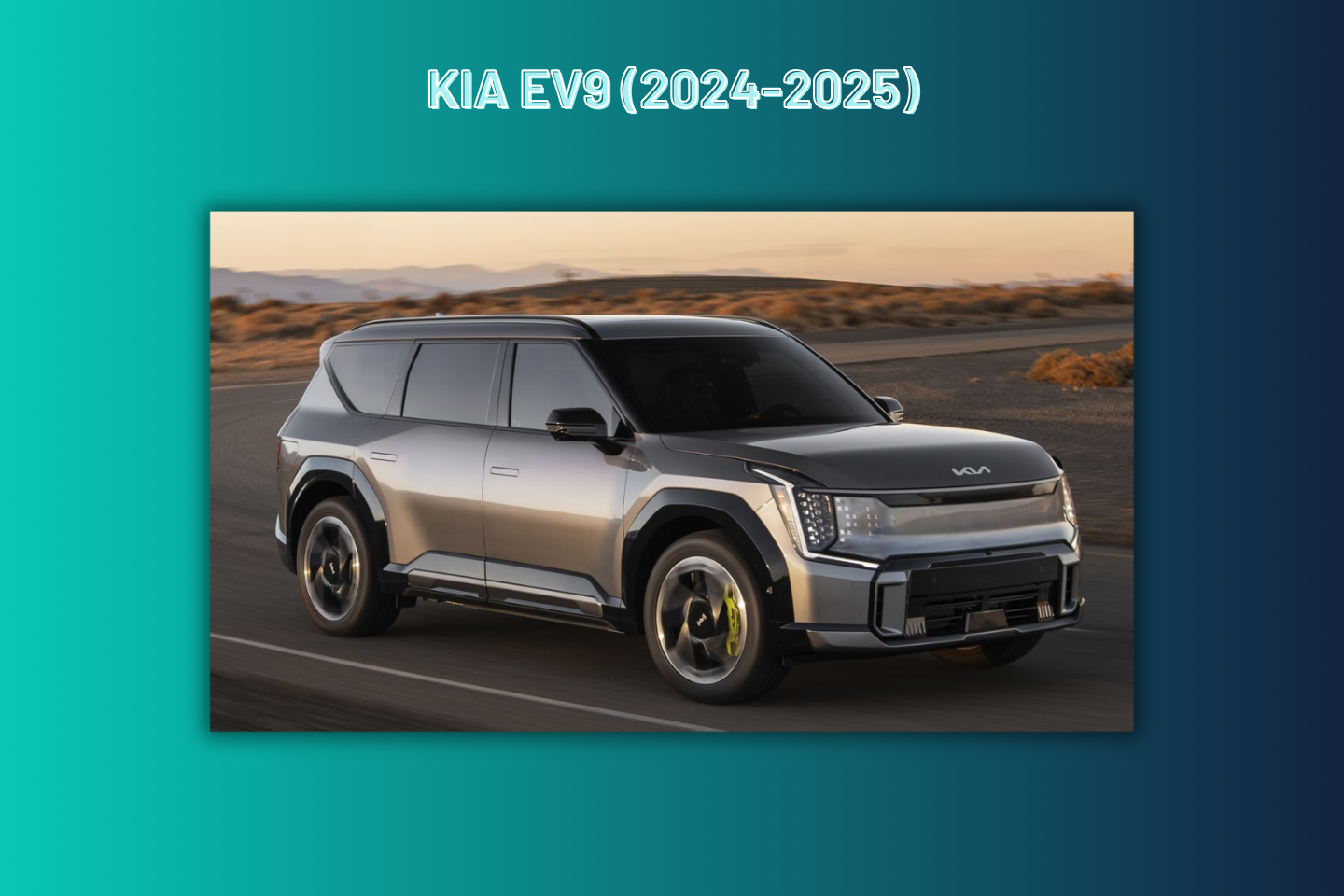 KIA EV9 KIA EV9 (2024-2025)
