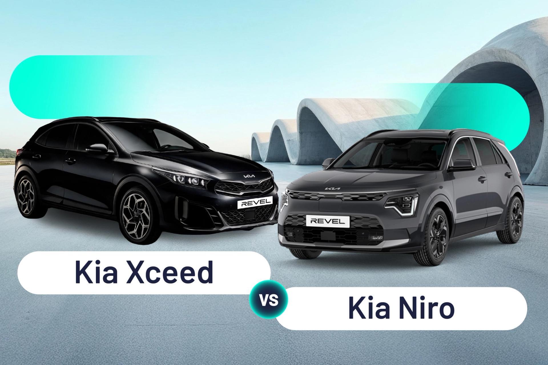 Kia XCeed vs Kia Niro (2026): ¿crossover con estilo o híbrido que gasta menos?