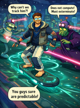 How AI Turned Me Into a Futurama Character