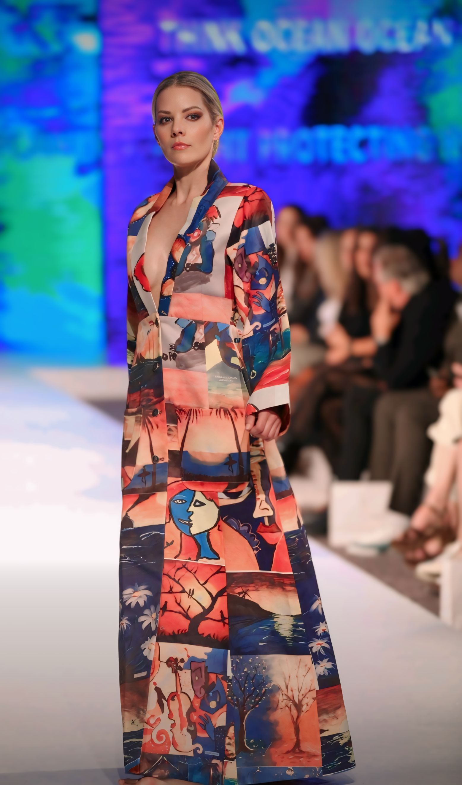 Nature's Canvas Aurora Gown