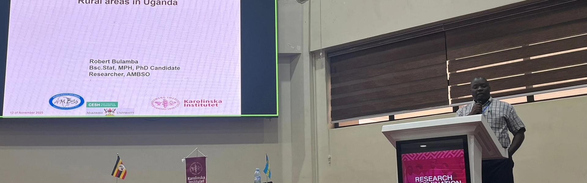 AMBSO Presents Preliminary Stroke Research at Makerere University Conference