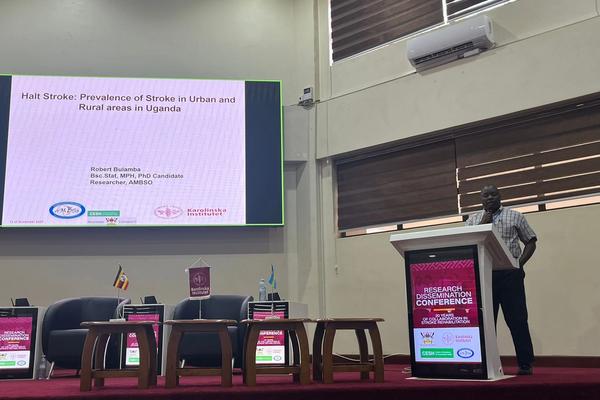 AMBSO Presents Preliminary Stroke Research at Makerere University Conference