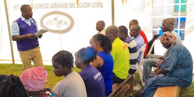 Community Health Education session