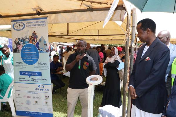 AMBSO Enhances Community Health At Tubere Balamu Health Camp In Ssingo.