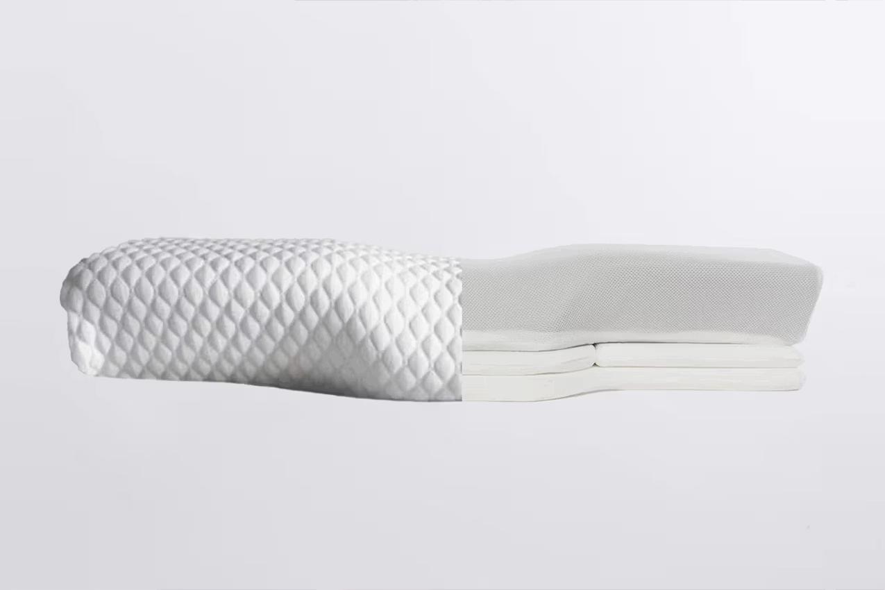 Adjustable memory foam pillow
