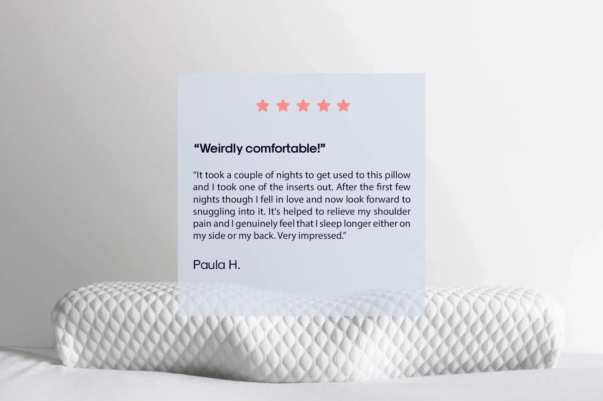 Groove Pillow review - Paula