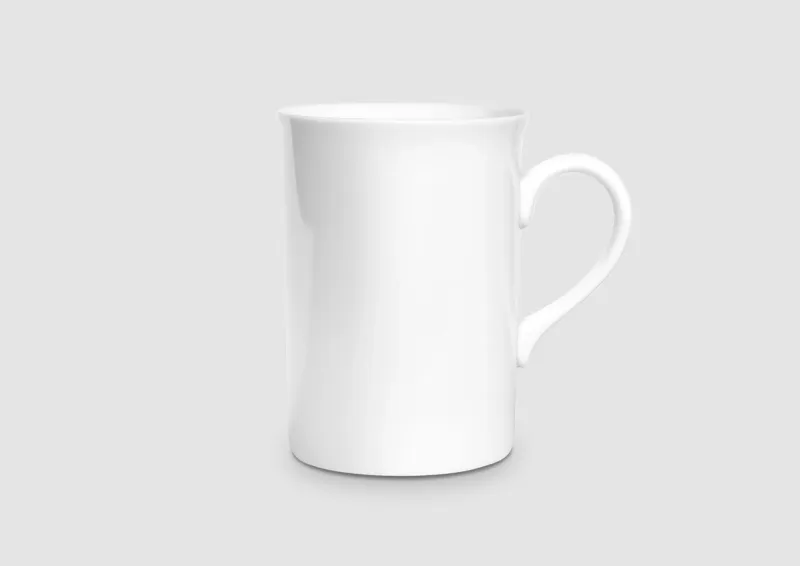 White Coffee Mug