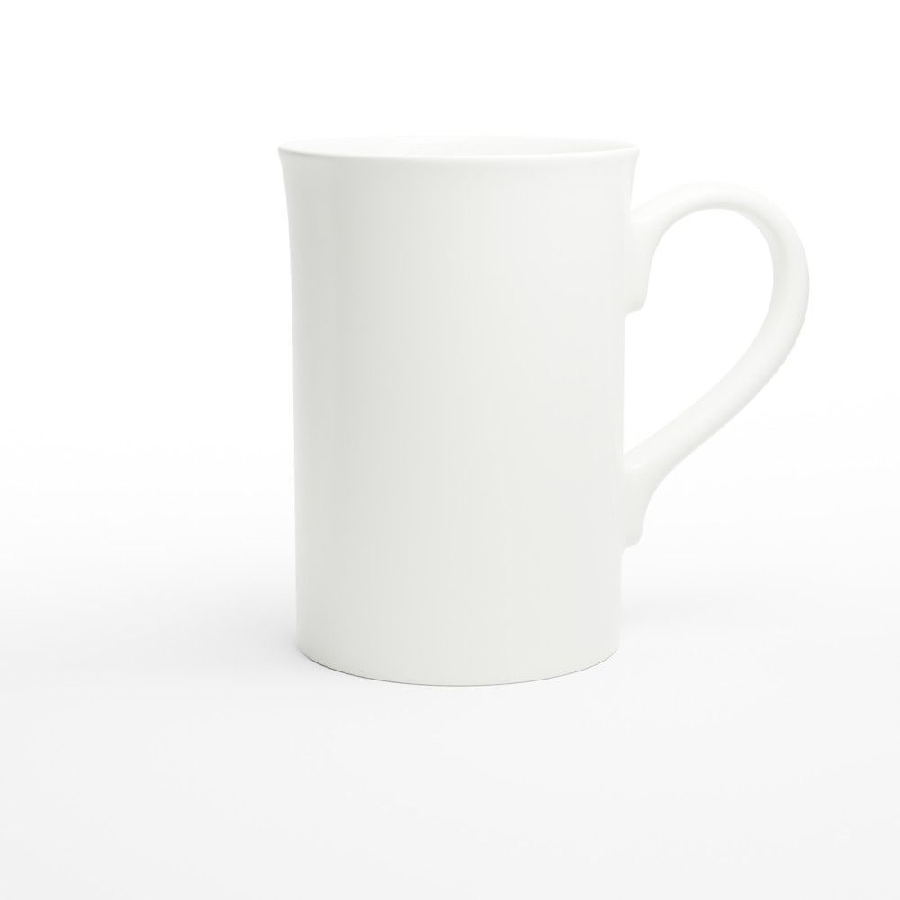 10 oz Porcelain Slim Mug - Small Logo – One One Coffee