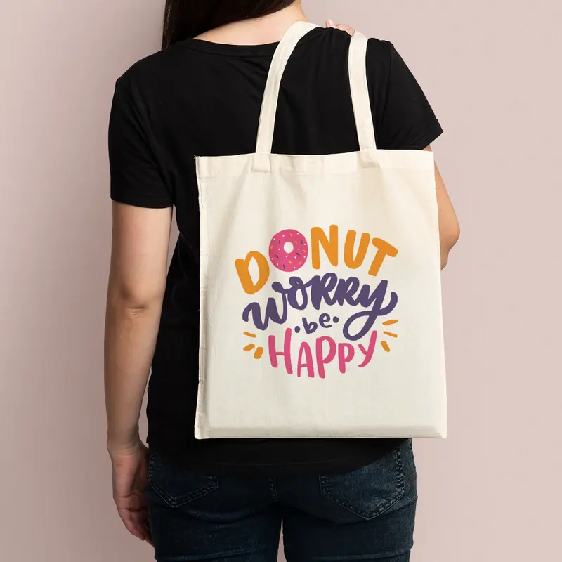 Port Authority B150 Size Chart Tote Bag Mockup Canvas Tote 