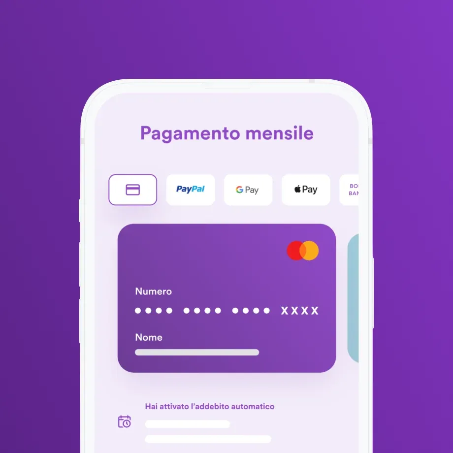 Assicurazione moto con pagamento a rate mensili - Illustrazione