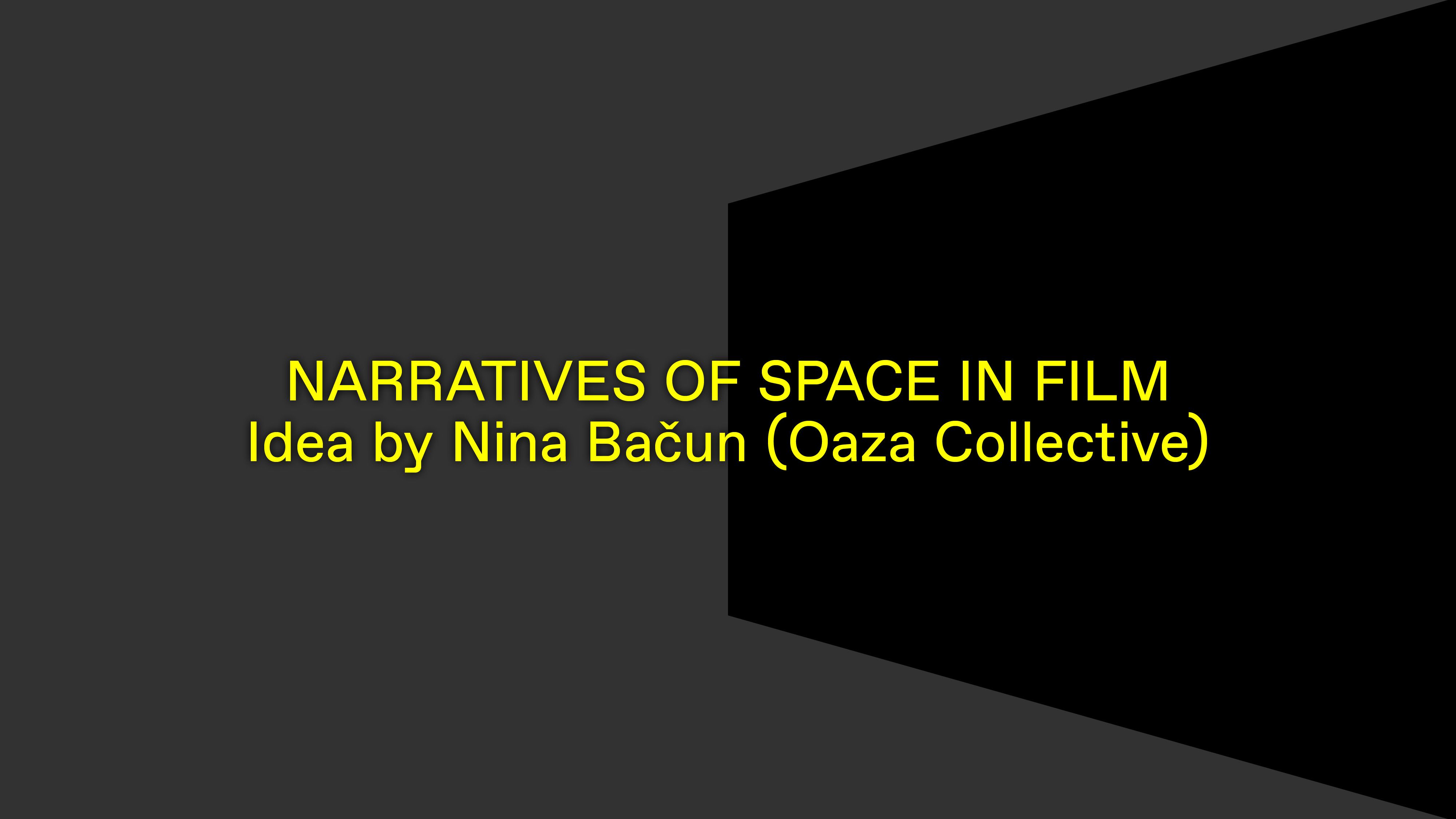 Narratives of Space in Film