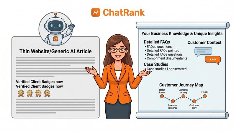 AI Content Won’t Save a Thin Website. Your Business Knowledge Will