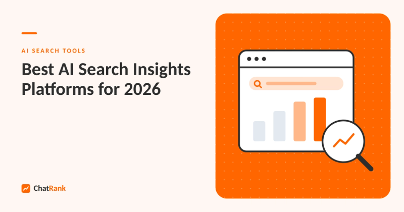 Best AI Search Insights Platforms for 2026