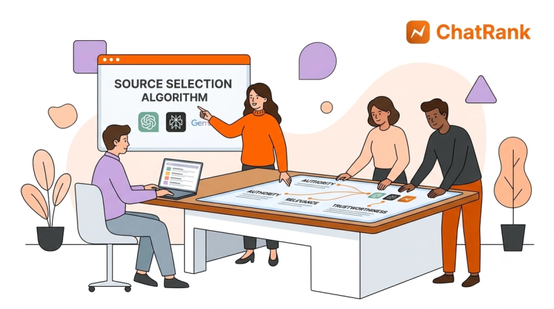 How AI Models Like ChatGPT, Perplexity, and Gemini Actually Choose Their Sources