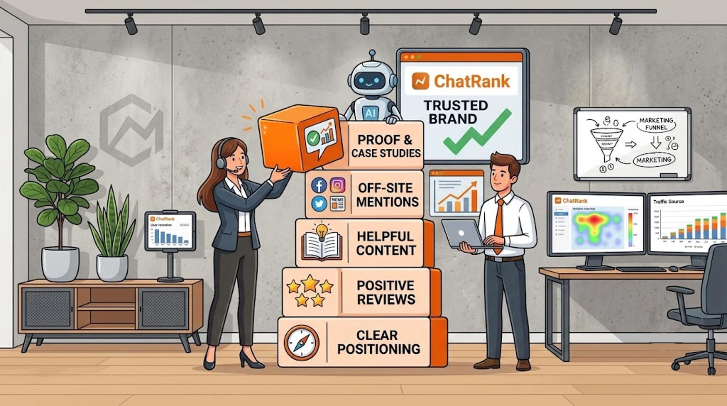 What AI Search Tools Need to Trust Your Brand