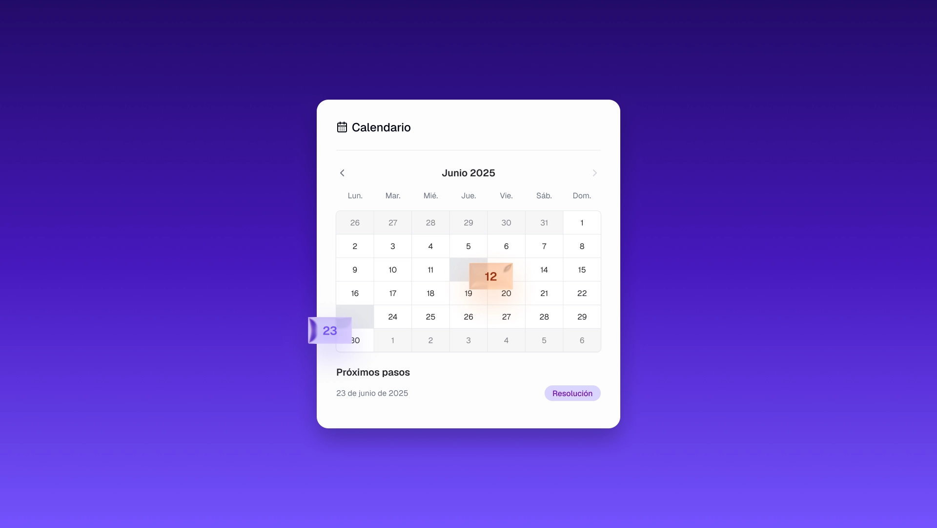 Calendario