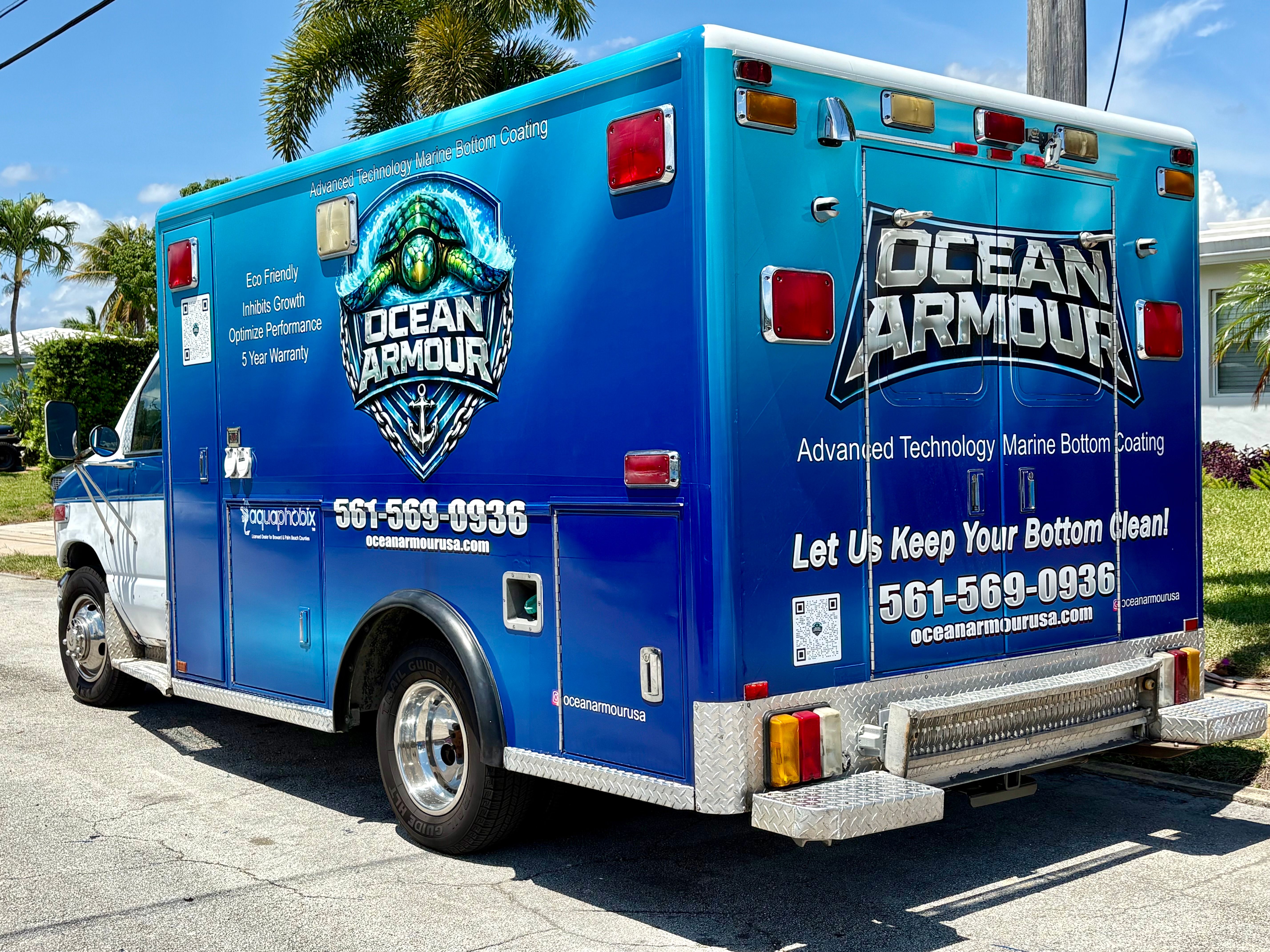 This old ambulance has been revamped into an amazing work truck!