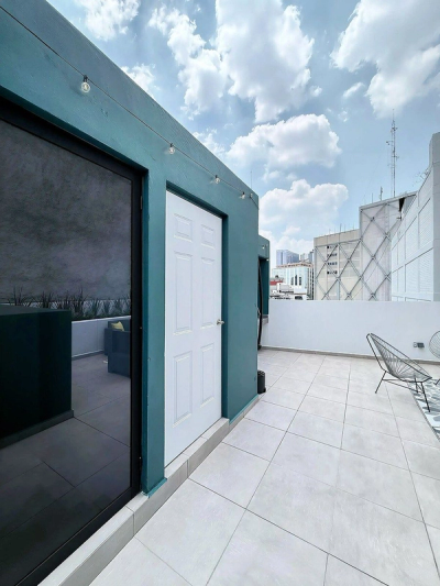 Roma Norte Penthouse with Private Rooftop — view 5