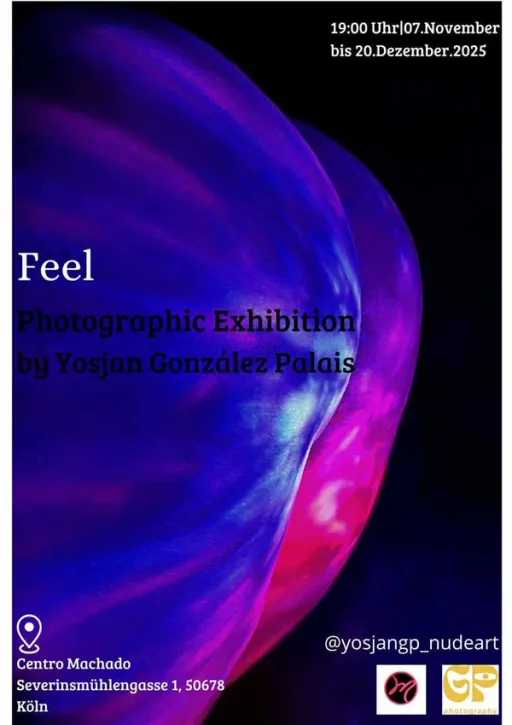 Title image for an event called '$Feel: ist eine fotografische Ausstellung des kubanischen Fotografen Yosjan González Palais'