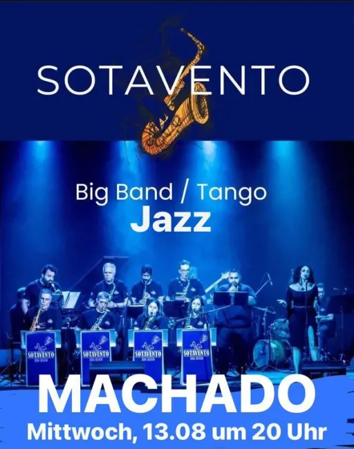 Title image for an event called '$Sotavento Bing Band: jazz meets tango'