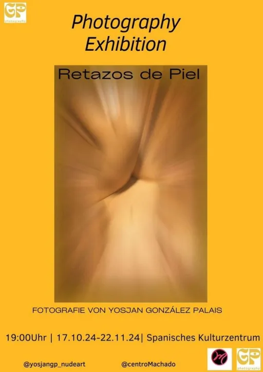 Title image for an event called '$Neue Ausstellung: Stücke der Haut / "Retazos de piel" des kubanischen Fotografen Yosjan González Palais'