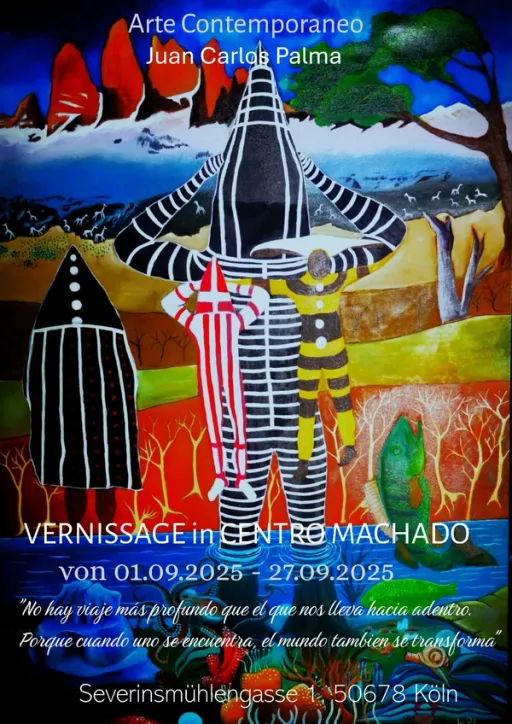 Title image for an event called '$Ausstellung: Juan Carlos Palma arte contemporaneo'