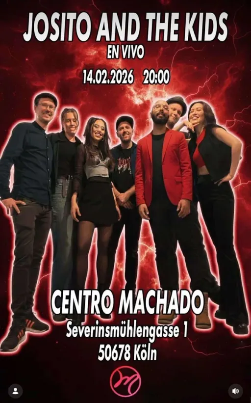 Title image for an event called '$Josito and the kids en vivo Karneval Samstag'