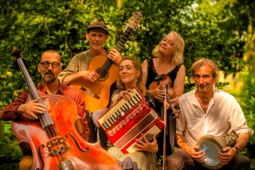 Title image for an event called '$S K U P A - Balkan Flamenco Fusion '