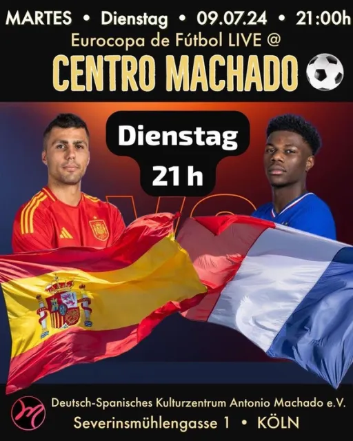 Title image for an event called '$EM - Spanien vs Frankreich'