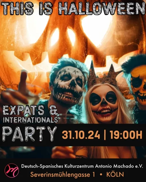 Title image for an event called '$This is Halloween. Expats & Internationals Party'