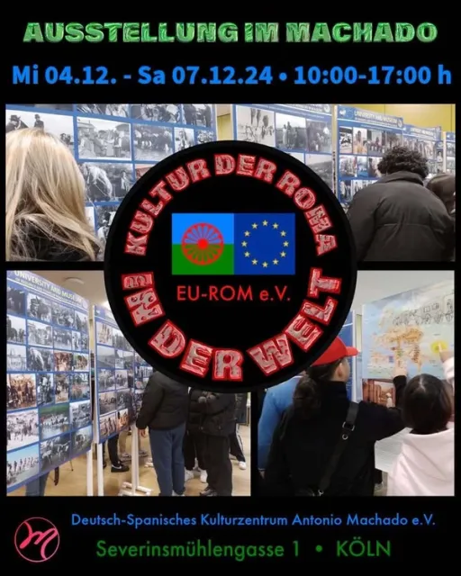 Title image for an event called '$Was wissen wir über die Kultur der Roma in der Welt? Herkunft, Geschichte, Kultur, Tradition, Sprache, und Gegenwartssituation'