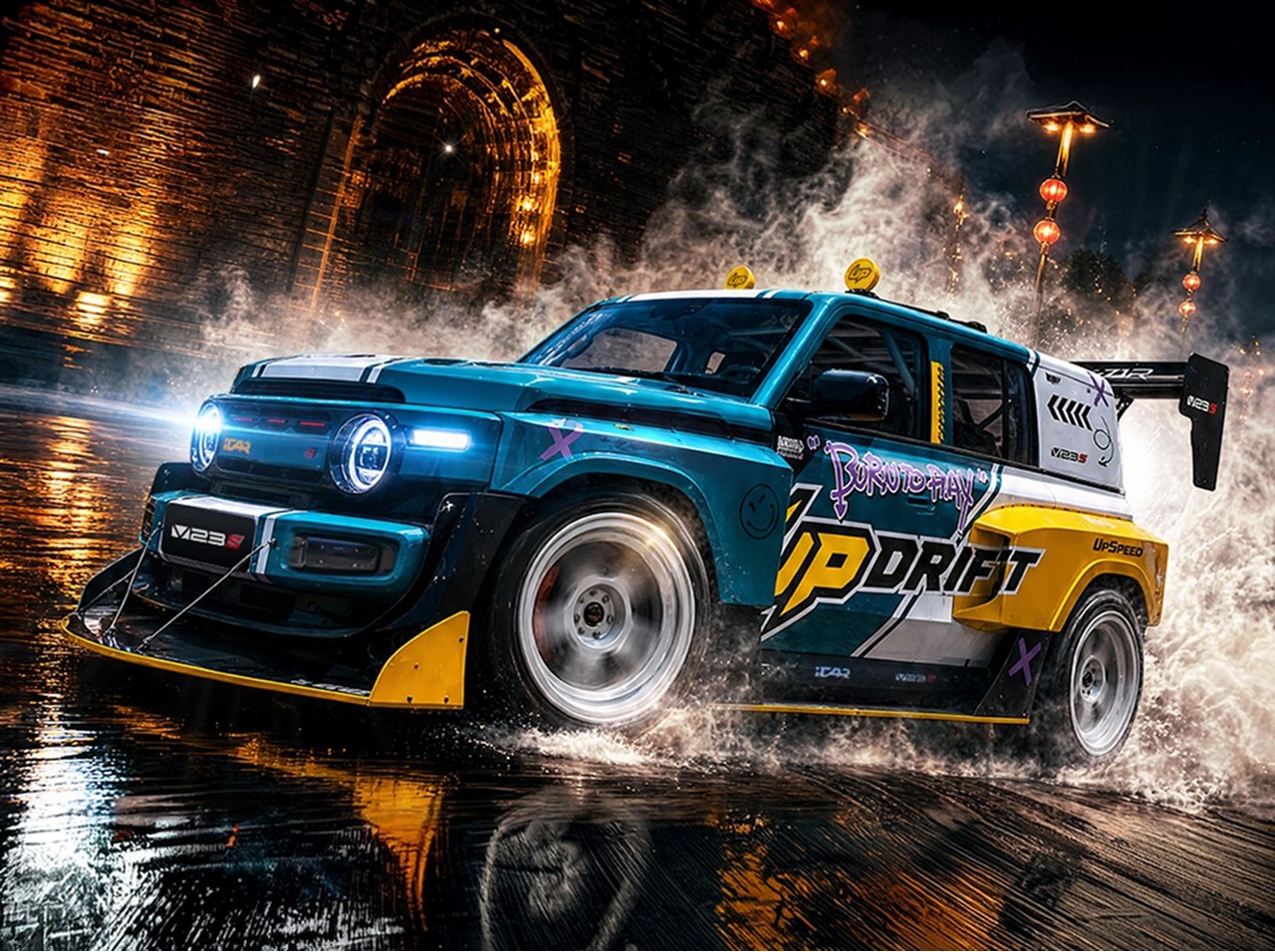 All-new iCAUR V23 takes centre stage in new ‘Wuhu Drift’ film
